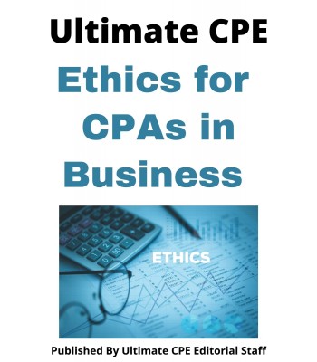 Ethics for CPAs in Business 2024